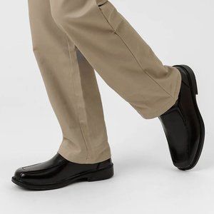 EUC Like New Deer Stags Greenpoint Junior Black Loafer Sz 3 1/2 M